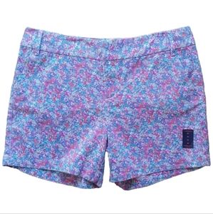 GH Bass & Co Womens Size 14 Shorts Floral Phlox Pink Blue Multi Cotton New
